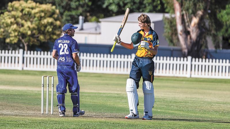 Mac's ton secures the win post image