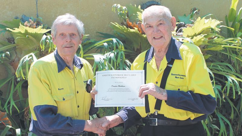 Shed Life Membership for Doug post image