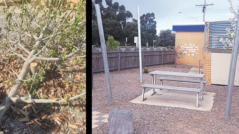 Vandalism Angers Leitchville Residents post image
