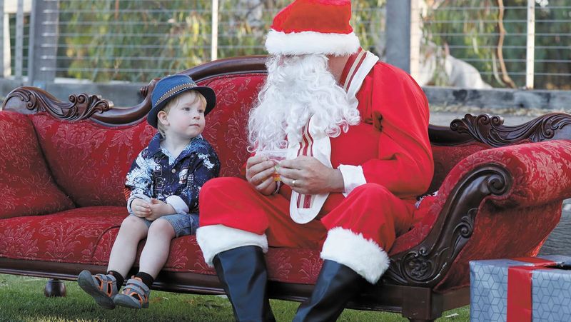 Santa in the Park post image