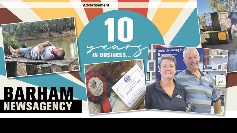 Barham Newsagency: Ten Years in Business post image