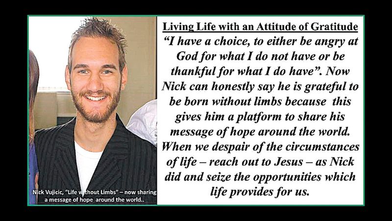 Living Life with an Attitude of Gratitude post image