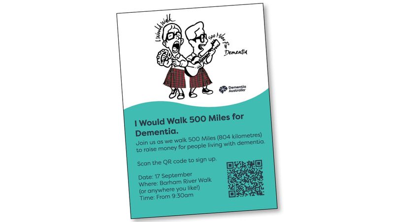 I Would Walk 500 Miles for Dementia post image