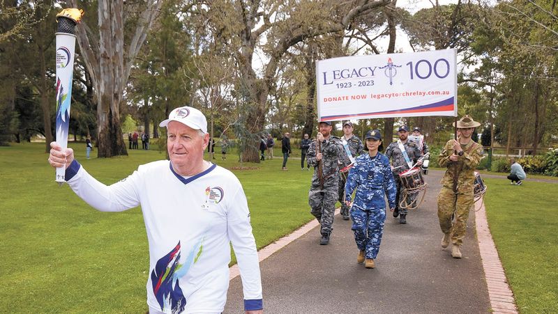 Torch Honour for Geoff post image