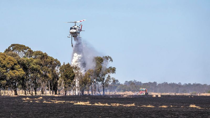 Air Support Activated for Westby Grass Fire post image