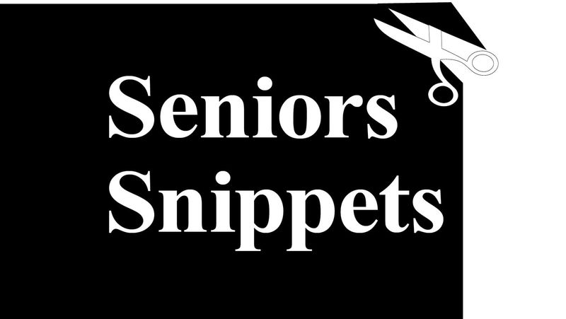 Seniors Snippets: Feb 24, 2022 post image