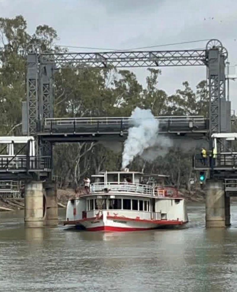 PS Melbourne returns to Koondrook-Barham post image