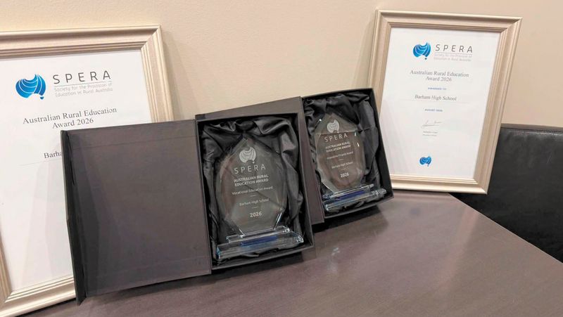 Barham High School Claims Twin National Honours post image