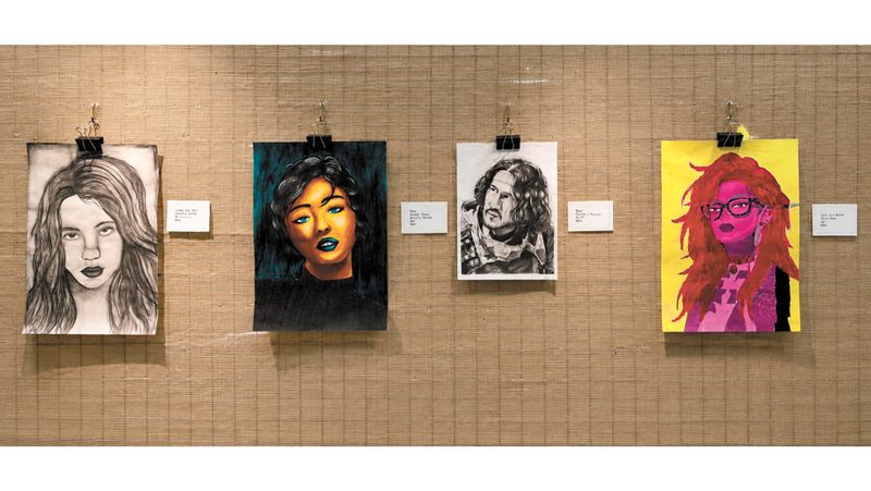Cohuna puts its face on the Archibald post image