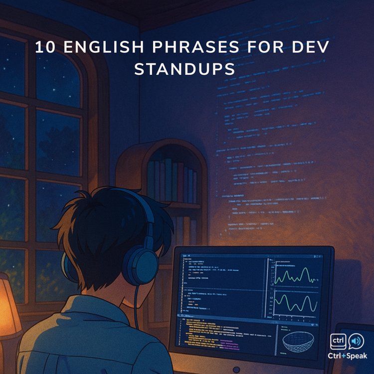 10 English Phrases Developers Should Use in Stand-Up Meetings