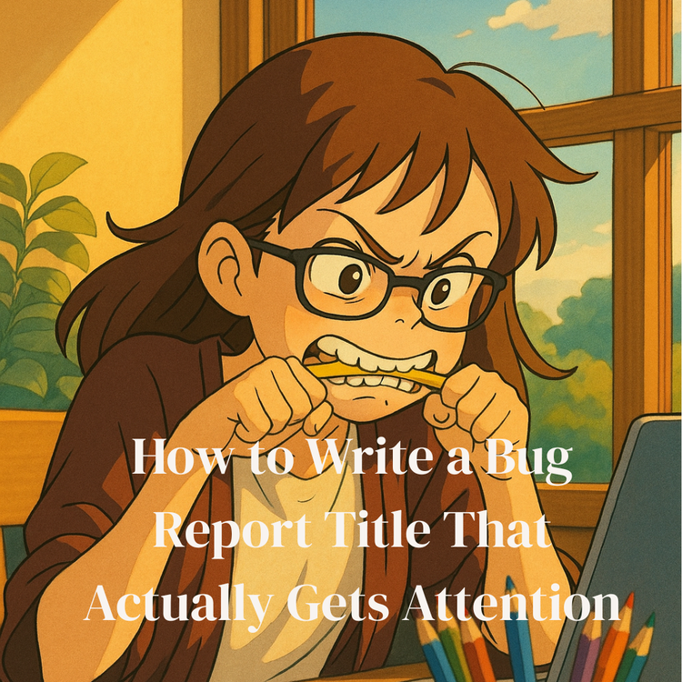 How to Write a Bug Report Title That Actually Gets Attention