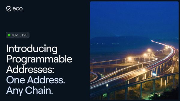 Introducing Programmable Addresses: One Address. Any Chain.
