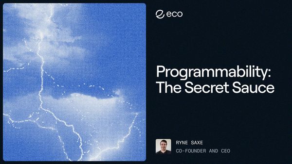 Programmability: The Secret Sauce