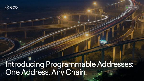 Introducing Programmable Addresses: One Address. Any Chain.