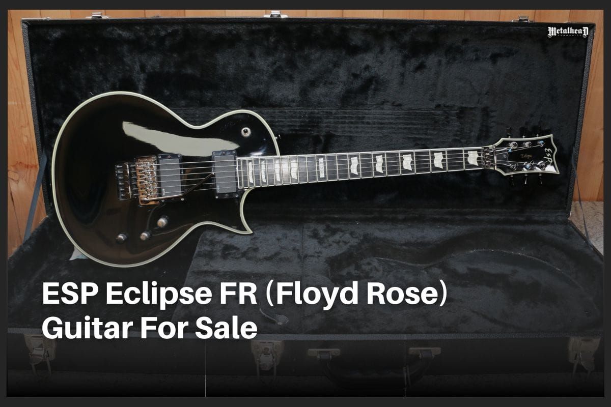 ESP Eclipse FR Floyd Rose Guitar For Sale