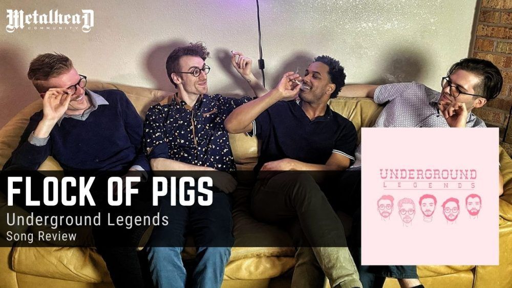 Flock of Pigs - Underground Legends - Song Review - Alternative Funk Rock from Norman, Oklahoma, USA