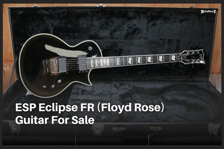 ESP Eclipse FR Floyd Rose Guitar For Sale