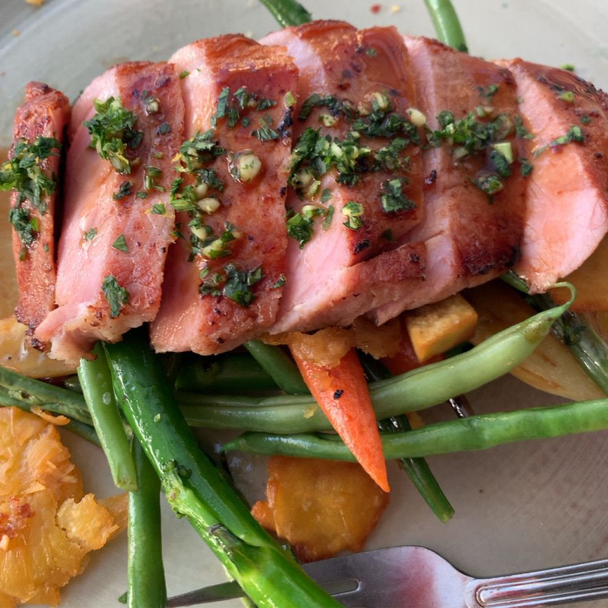 A colorful and satisfying meal of locally sourced ingredients at Napua.