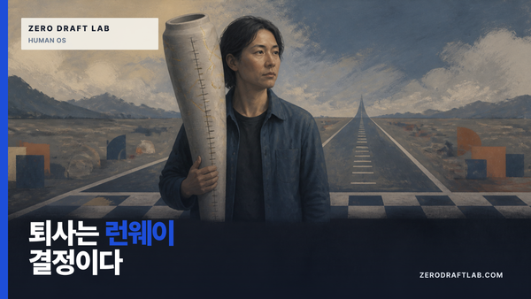 퇴사는 사업 검증이 아니라 runway 결정이다