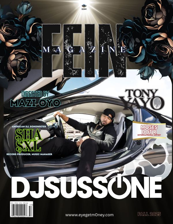 F.E.I.N Magazine Classic! Issue #1 - the Flagship Issue w/ Dj Sussone on the Cover!