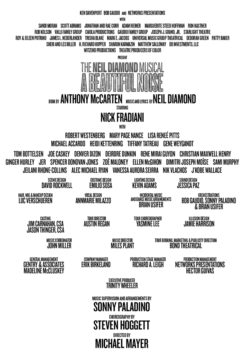 A Beautiful Noise credits