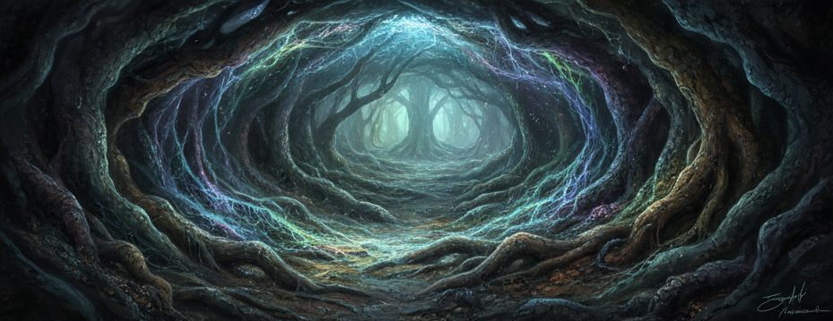 The Whispering Roots: A Story of the Wood Wide Web