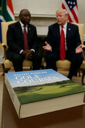 I.am.not.making.this.up 💥 Bling, books, and base politics: The strange symmetry of Trump and Ramaphosa