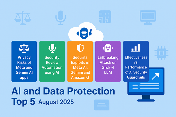 AI and Data Protection Top 5: August 2025