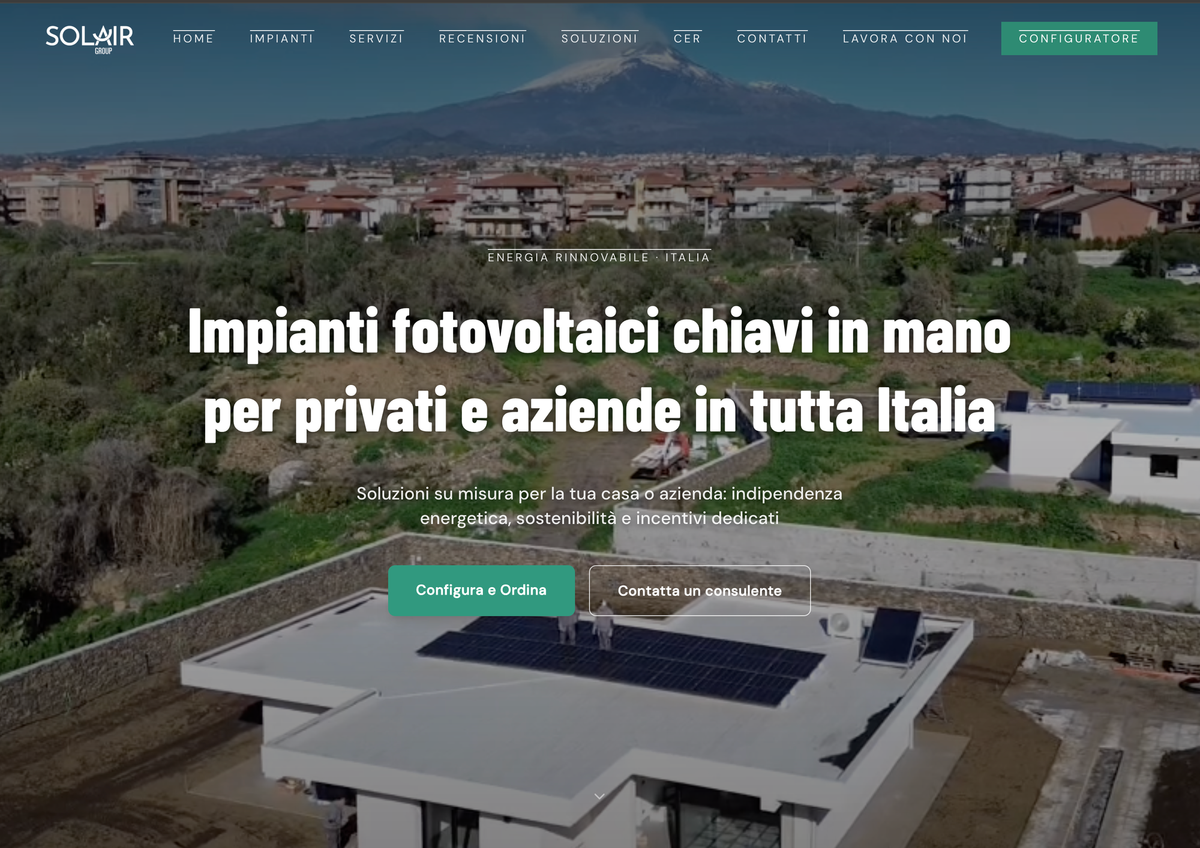 annelli solari fotovoltaici installati su tetto di abitazione italiana