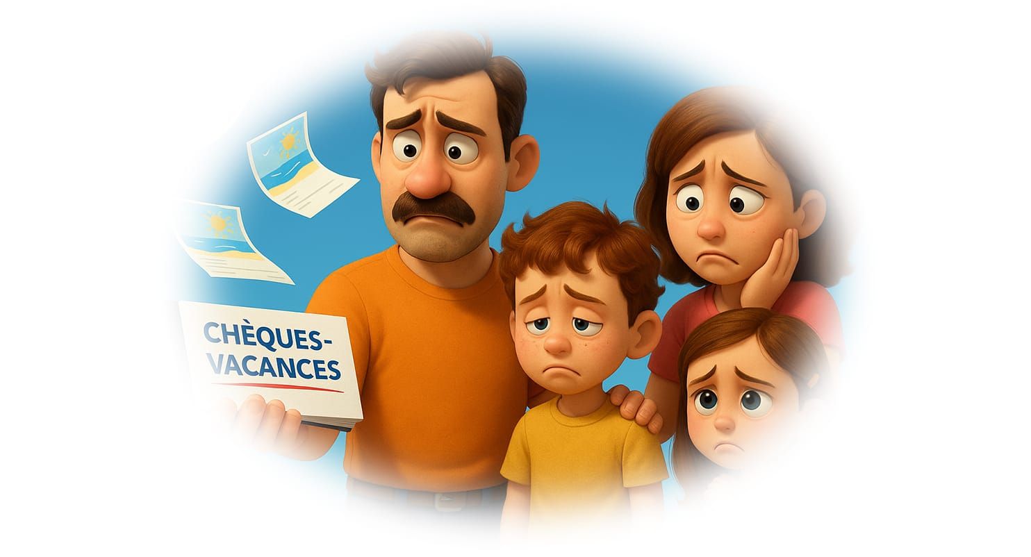 8% de taxes en plus sur les chèques vacances ?