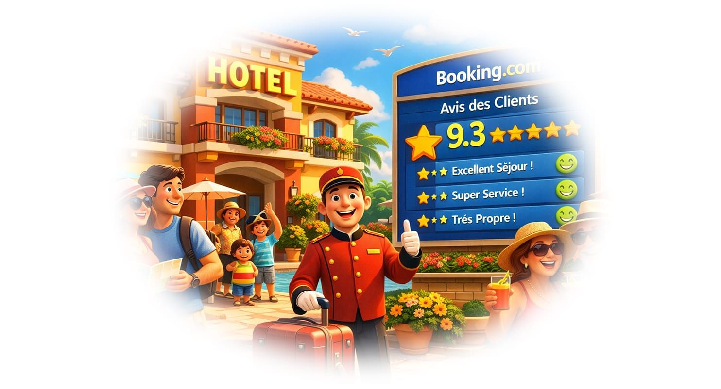 Booking modifie son système de notation, et ça change tout pour les hébergeurs !