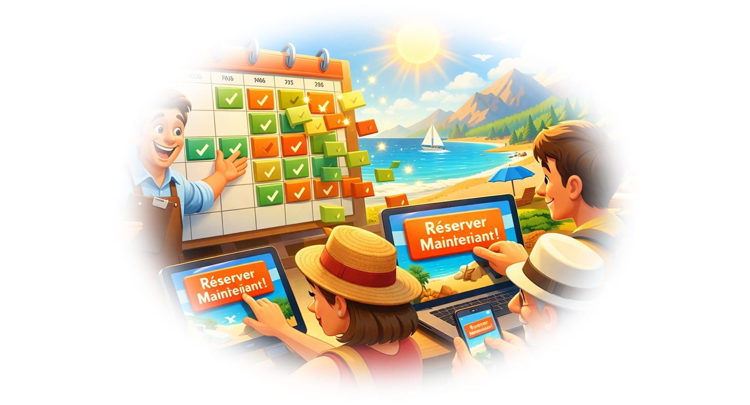 Été 2026: Remplissez plus vite que prévu !