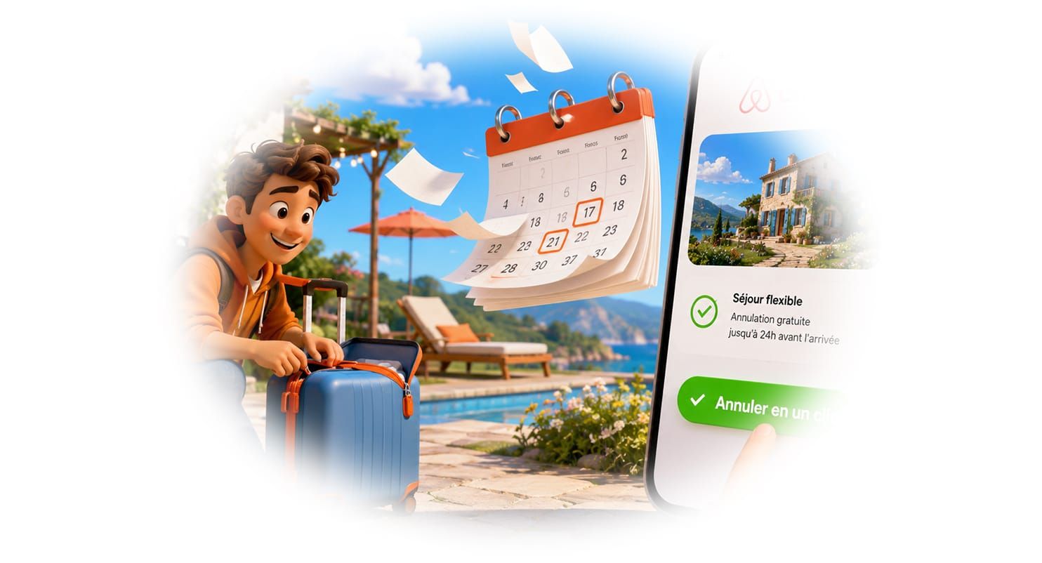 Airbnb lance l'annulation à la carte