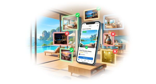 Photos Airbnb, Booking, Vrbo : triez, gardez, jetez !