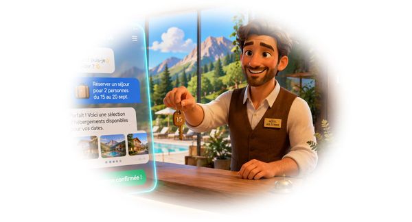 Réserver un hôtel directement dans l’IA de Google : c'est possible !