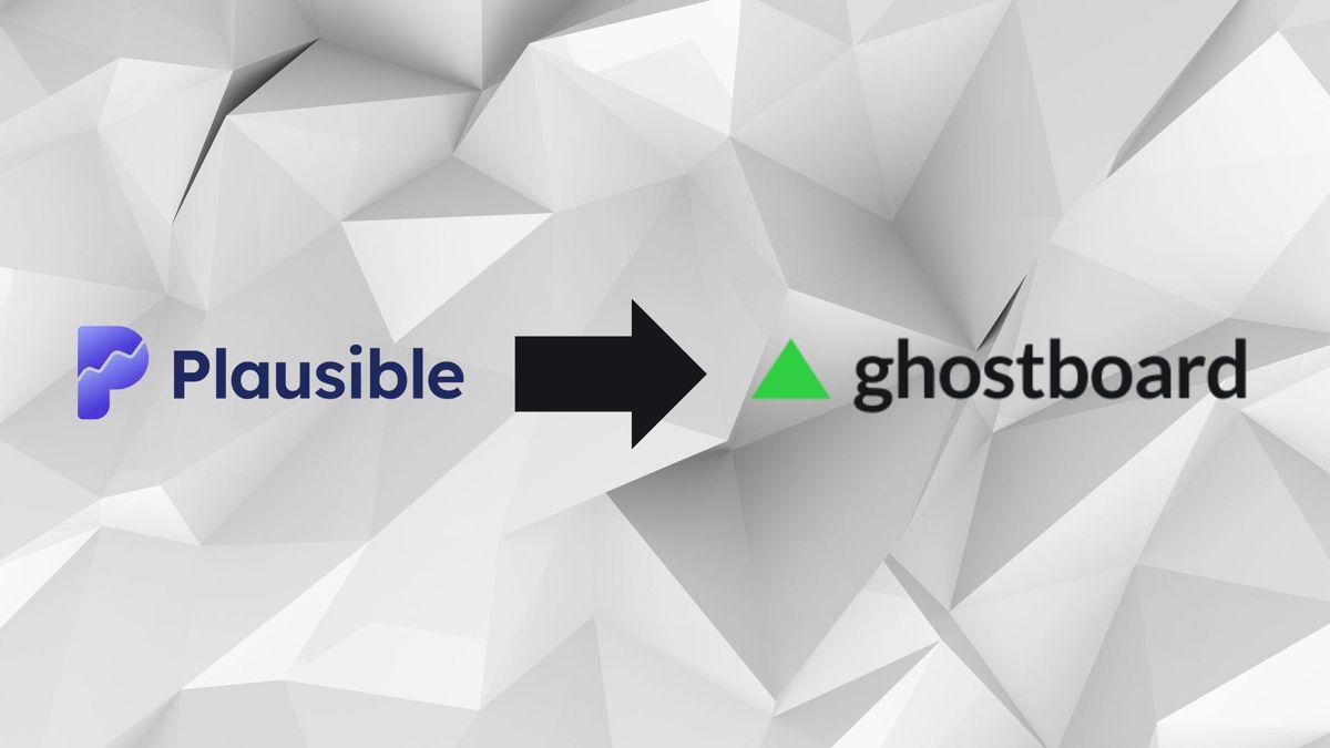 How to Migrate from Plausible to Ghostboard