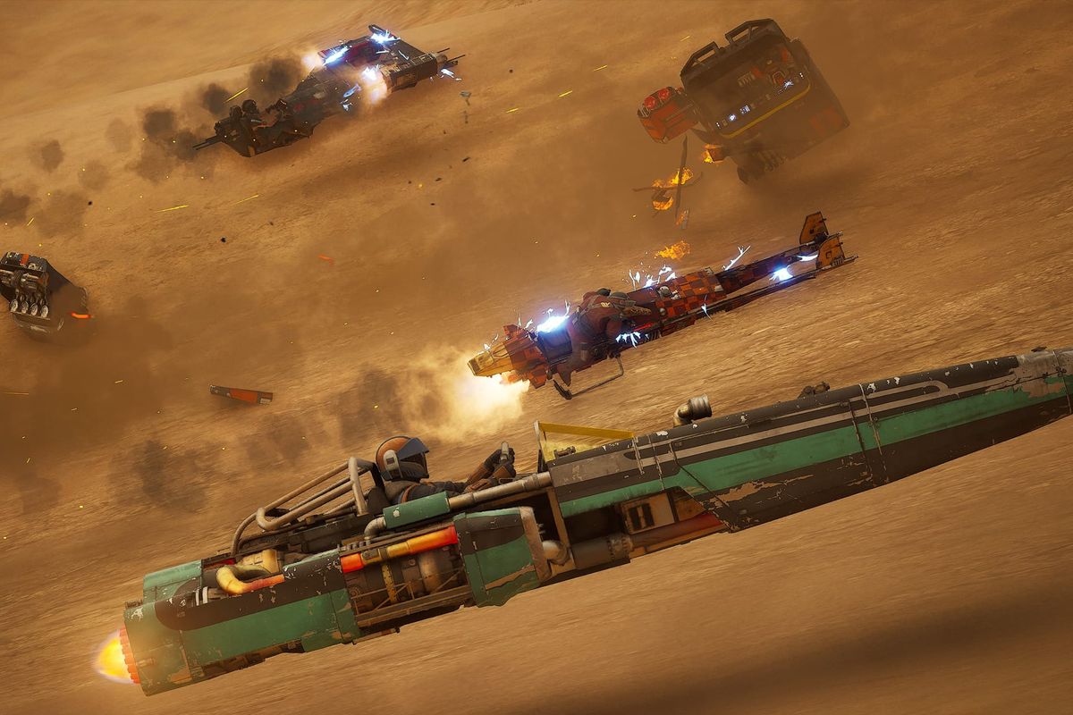 Here's to the Speed Freaks of 'Star Wars: Galactic Racer'
