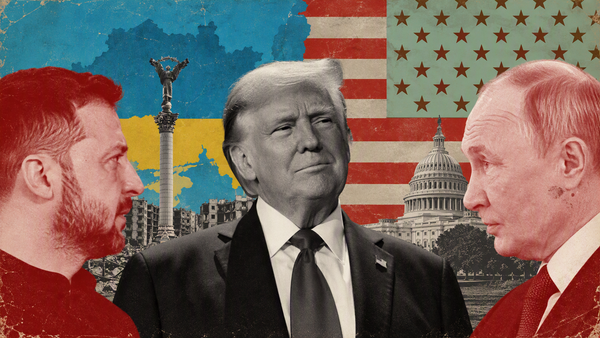 He called Putin's war "fine." Then he went to Kansas.