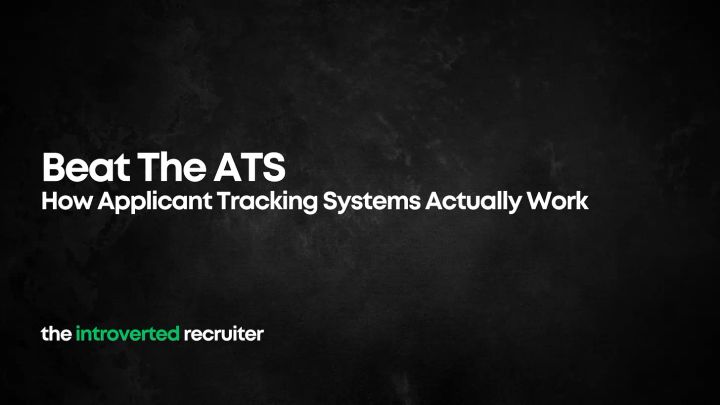 Beat The ATS – How Applicant Tracking Systems Actually Work