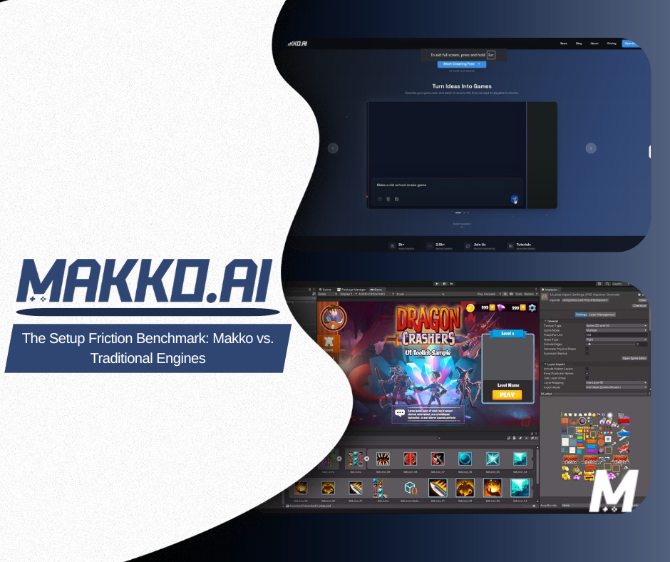 The Setup Friction Benchmark: Makko vs. Traditional Engines