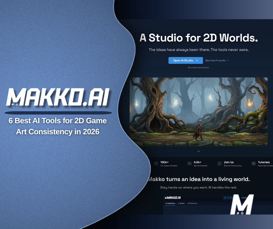 6 Best AI Tools for 2D Game Art Consistency in 2026