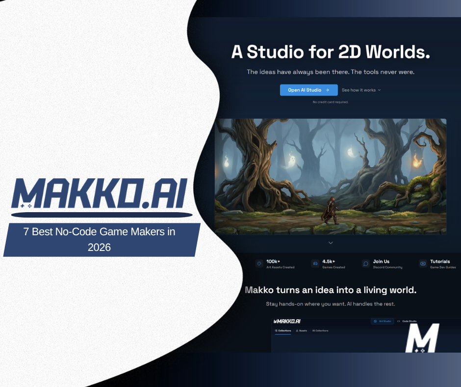 7 Best No-Code Game Makers in 2026