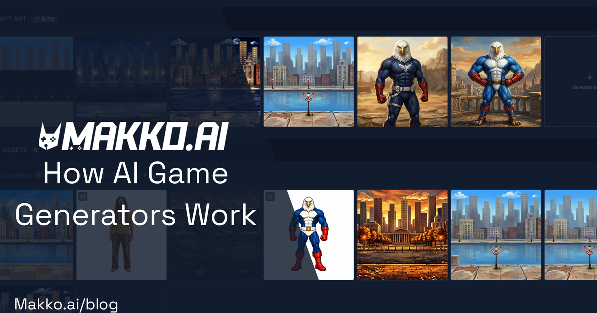 How AI Game Generators Work