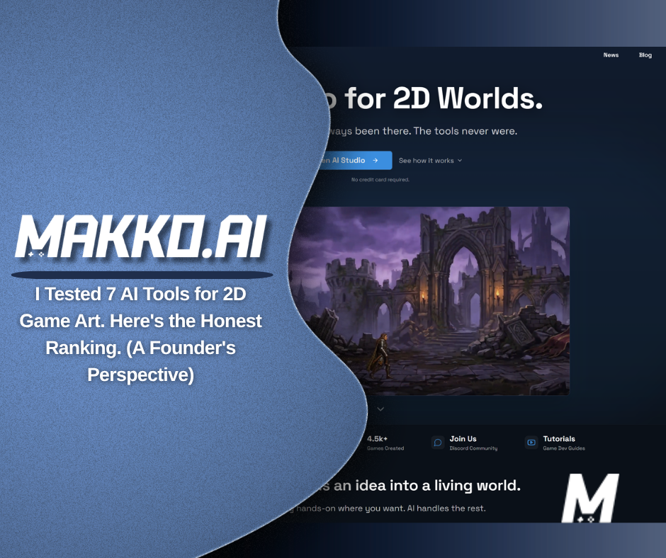 I Tested 7 AI Tools for 2D Game Art. Here's the Honest Ranking. (A Founder's Perspective)