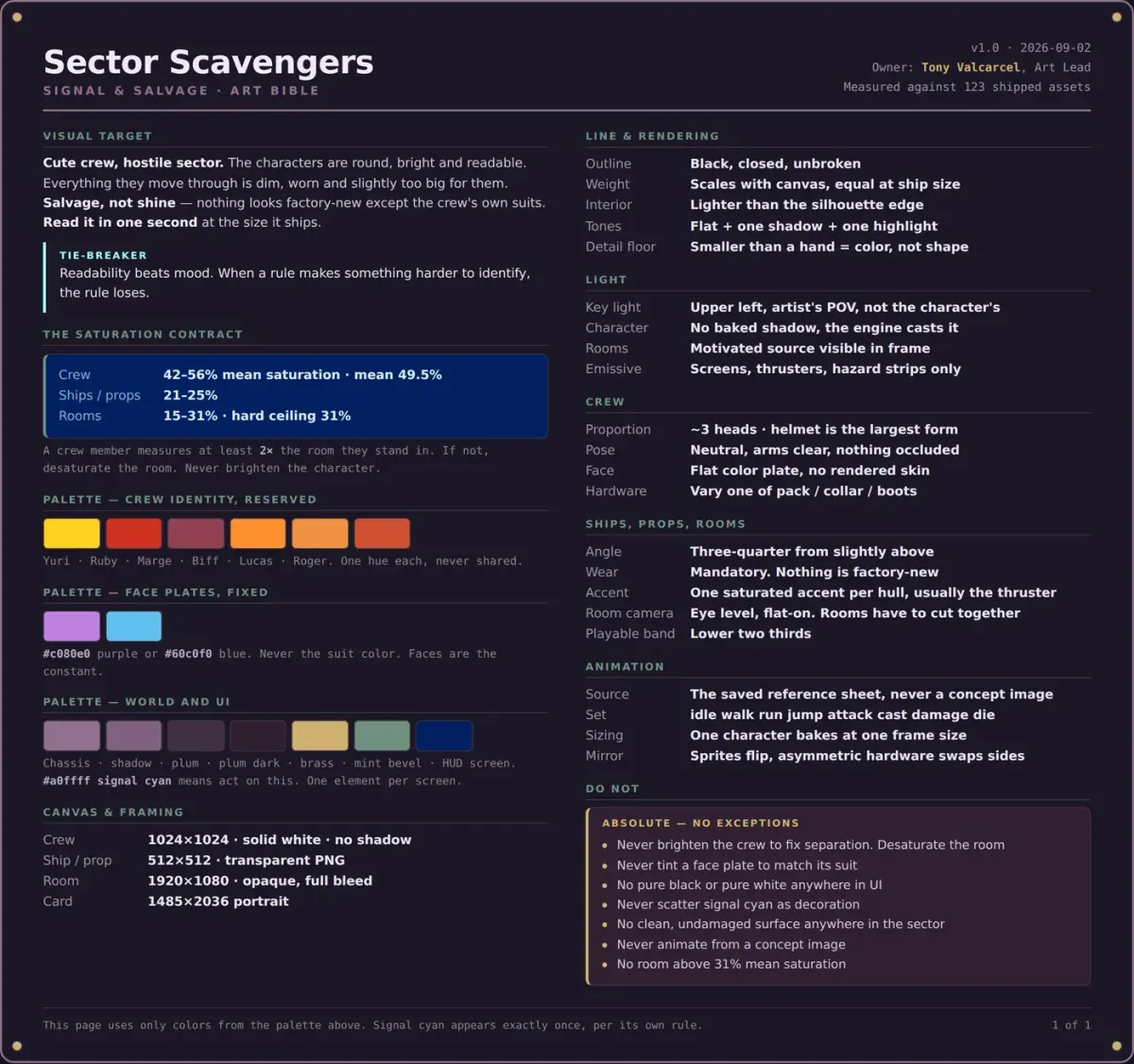 How to Write a Game Art Bible (With a Free Template)