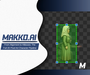 From Alignment to Hitboxes: The Full 2D Pixel Art Character Pipeline (Week of March 24)