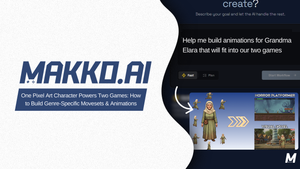 One Pixel Art Character Powers Two Games: How to Build Genre-Specific Movesets and Animations