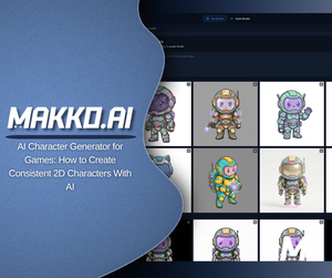 AI Character Generator for Games: How to Create Consistent 2D Characters With AI