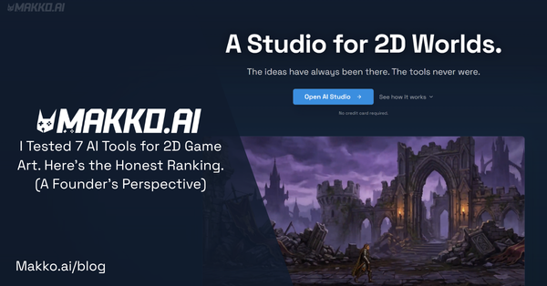 I Tested 7 AI Tools for 2D Game Art. Here's the Honest Ranking. (A Founder's Perspective)