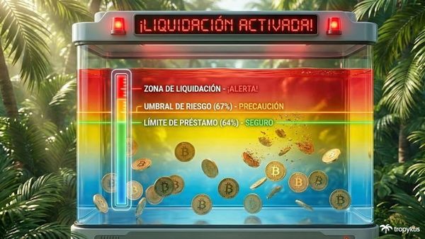 Cómo evitar una liquidación en Tropykus y proteger tu colateral